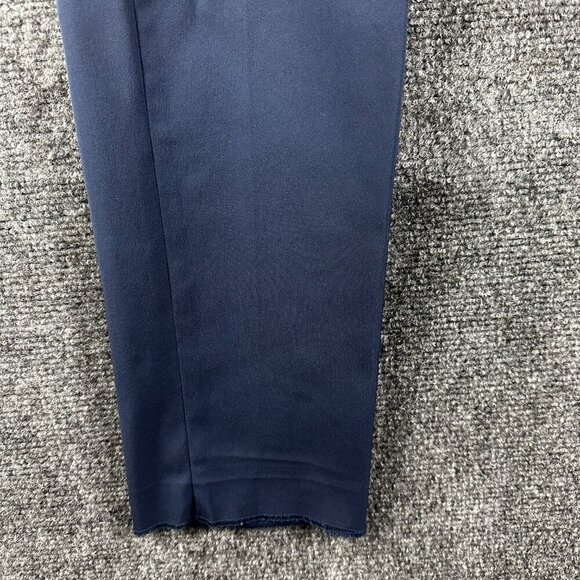 Theory Pants Mens 30 Blue Stretch Dress Flat Front Pockets Straight Leg - Picture 2 of 7